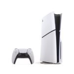 Sony PS5 Slim Standard Edition Weiß und Schwarz Konsole